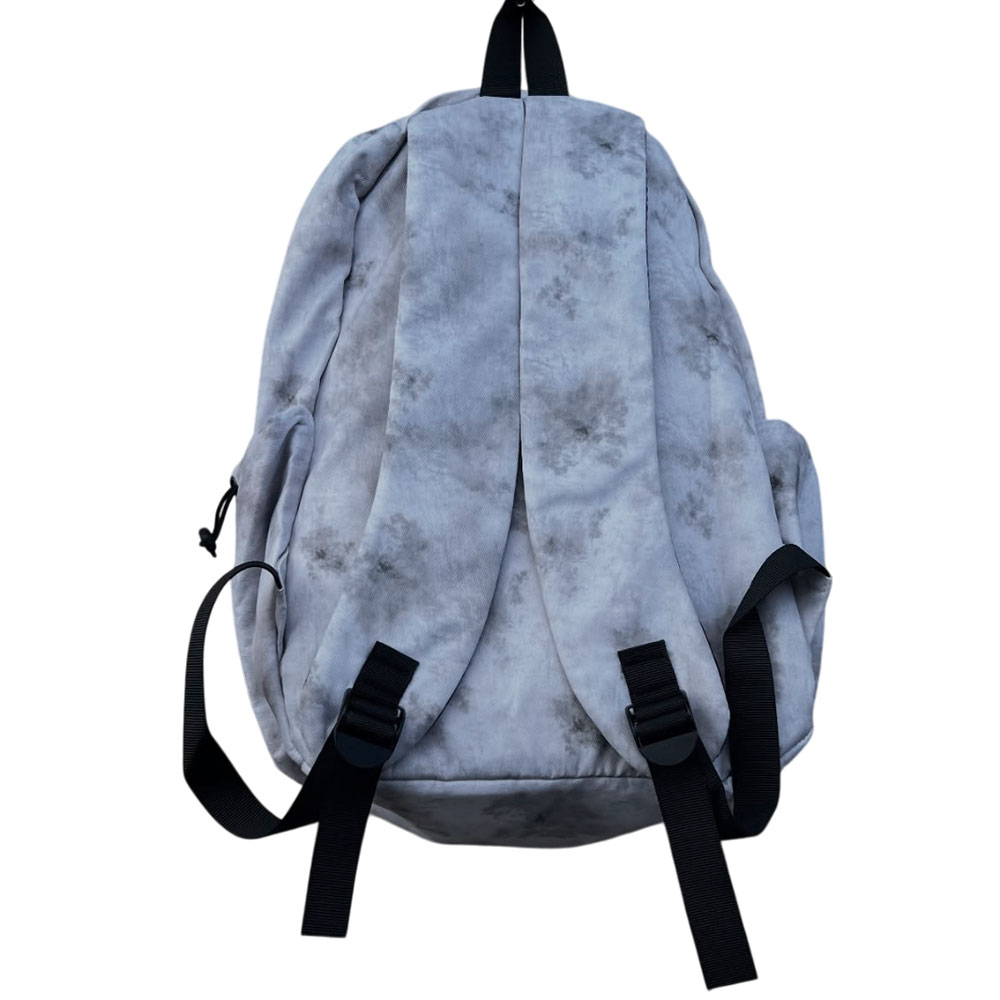 Acid Wash Chrome Cross Gothic Utility Backpack - 3