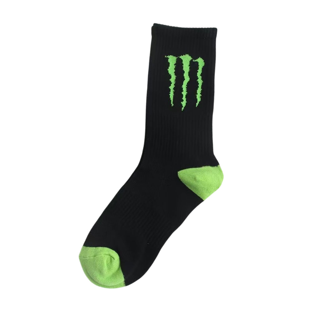 Monster Claw Mark Graphic Socks