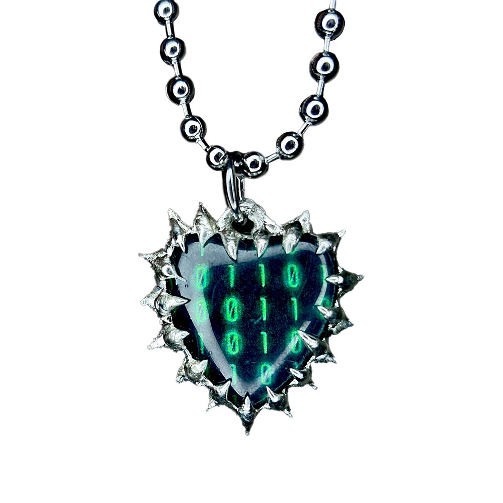 Matrix Spiky Heart