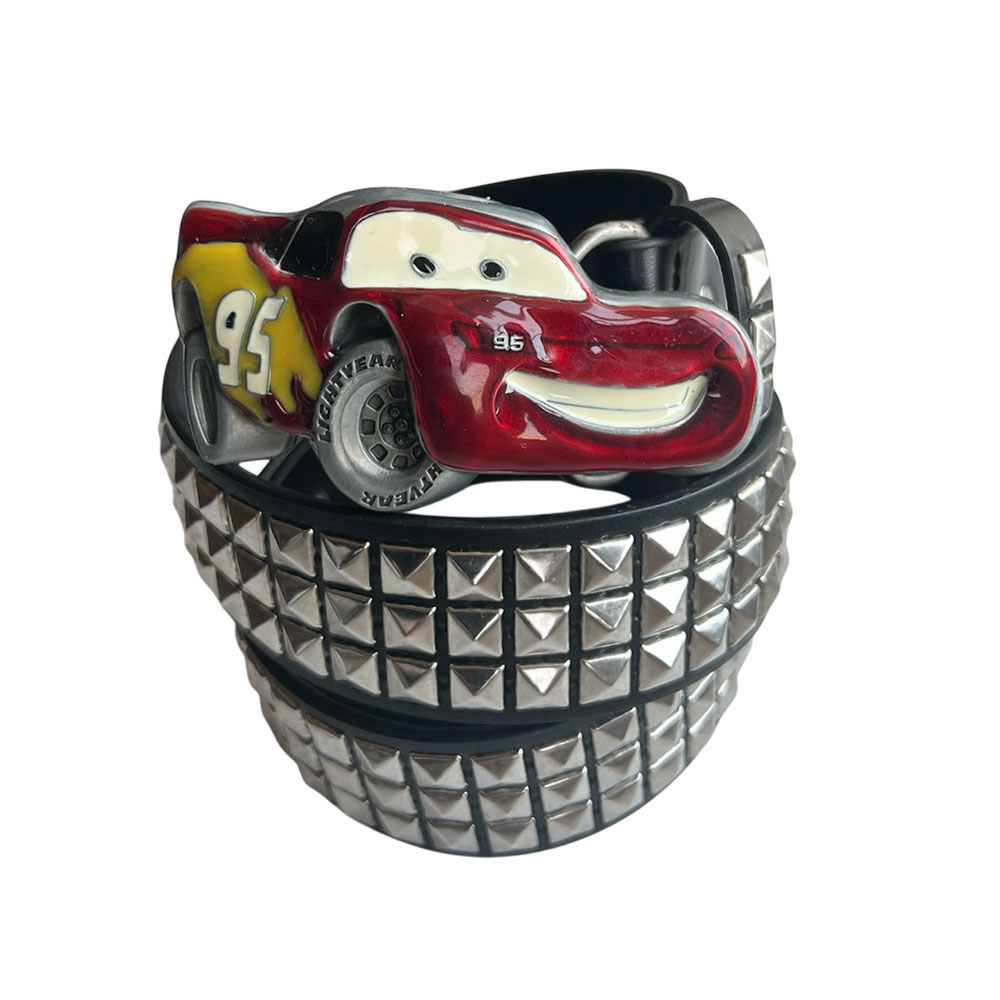 Lightning McQueen Cars 95 Novelty Studded Belt