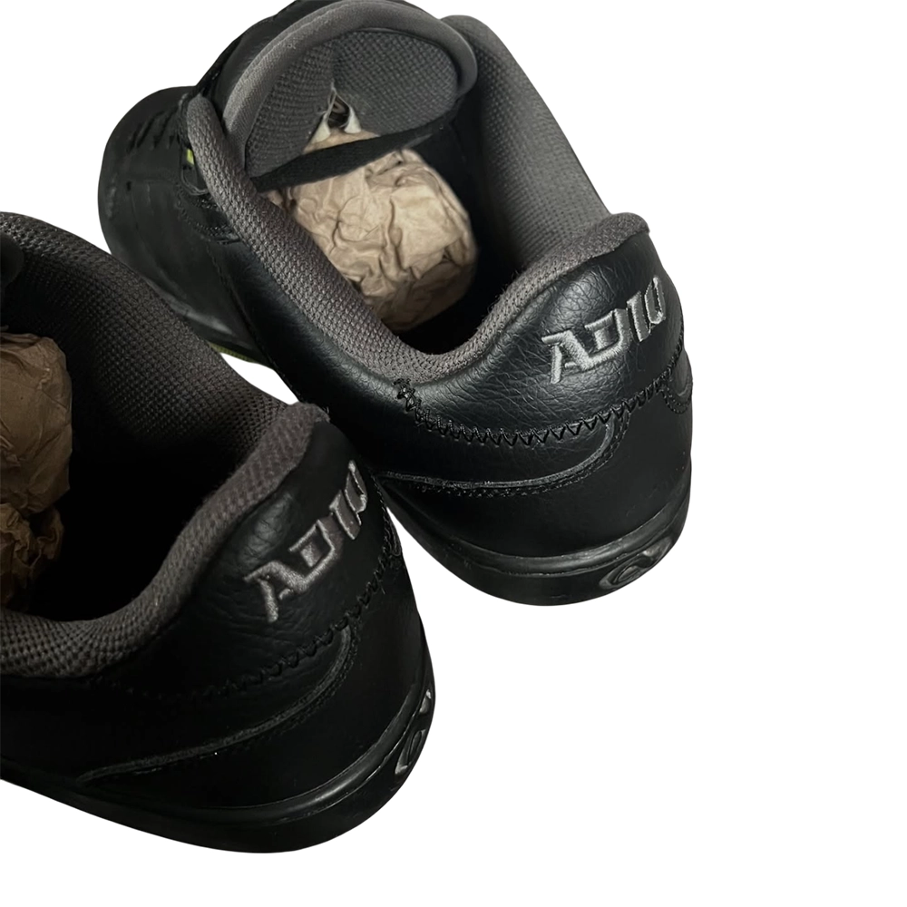 Adio Black & Lime Green Vintage Skate Shoes - 4