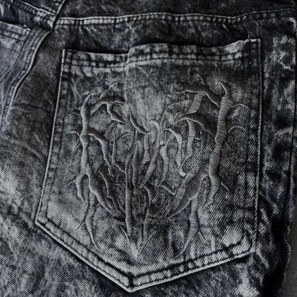 Widowmaker Webbed Oversized Denim - 6