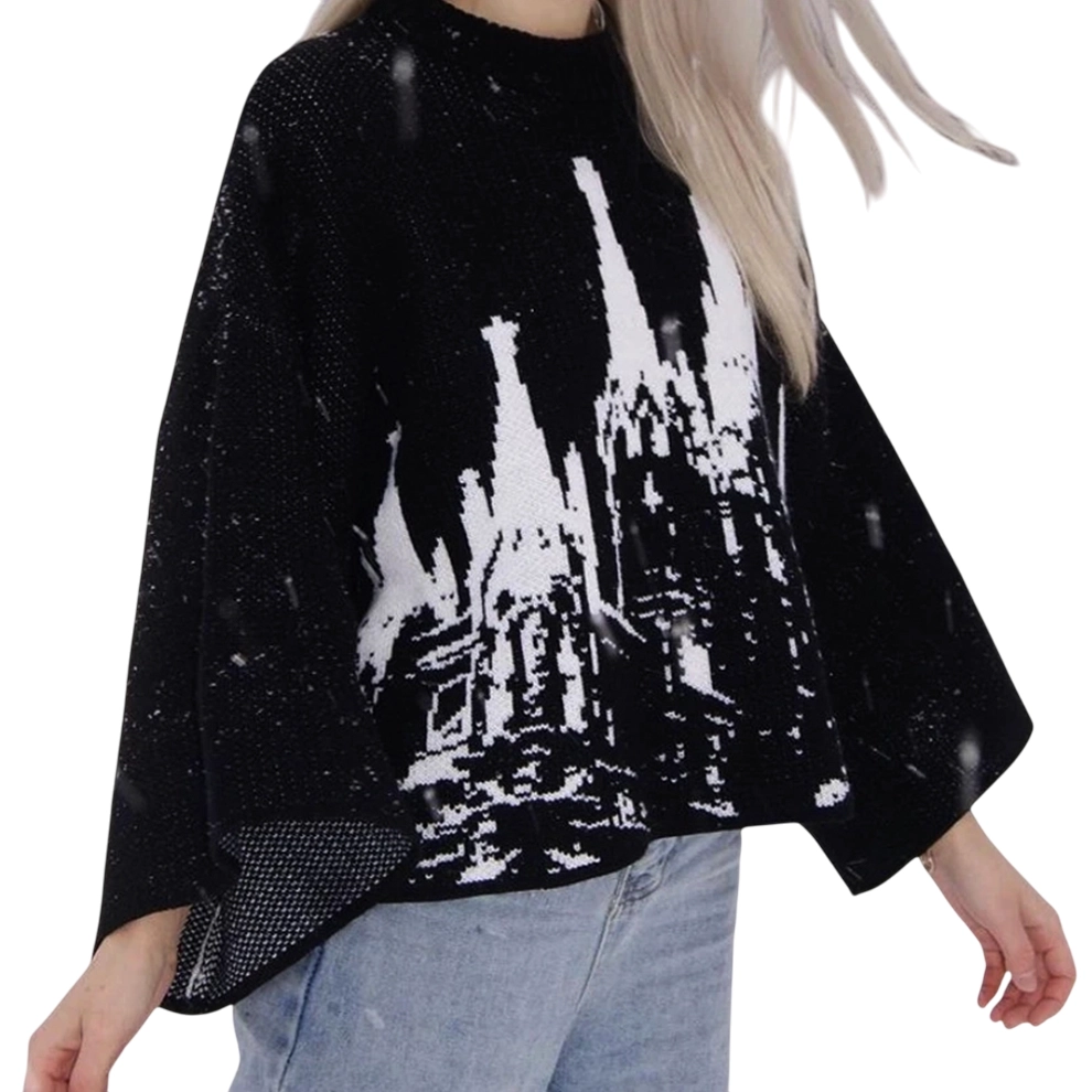 Gothic Cathedral Knit Sweater