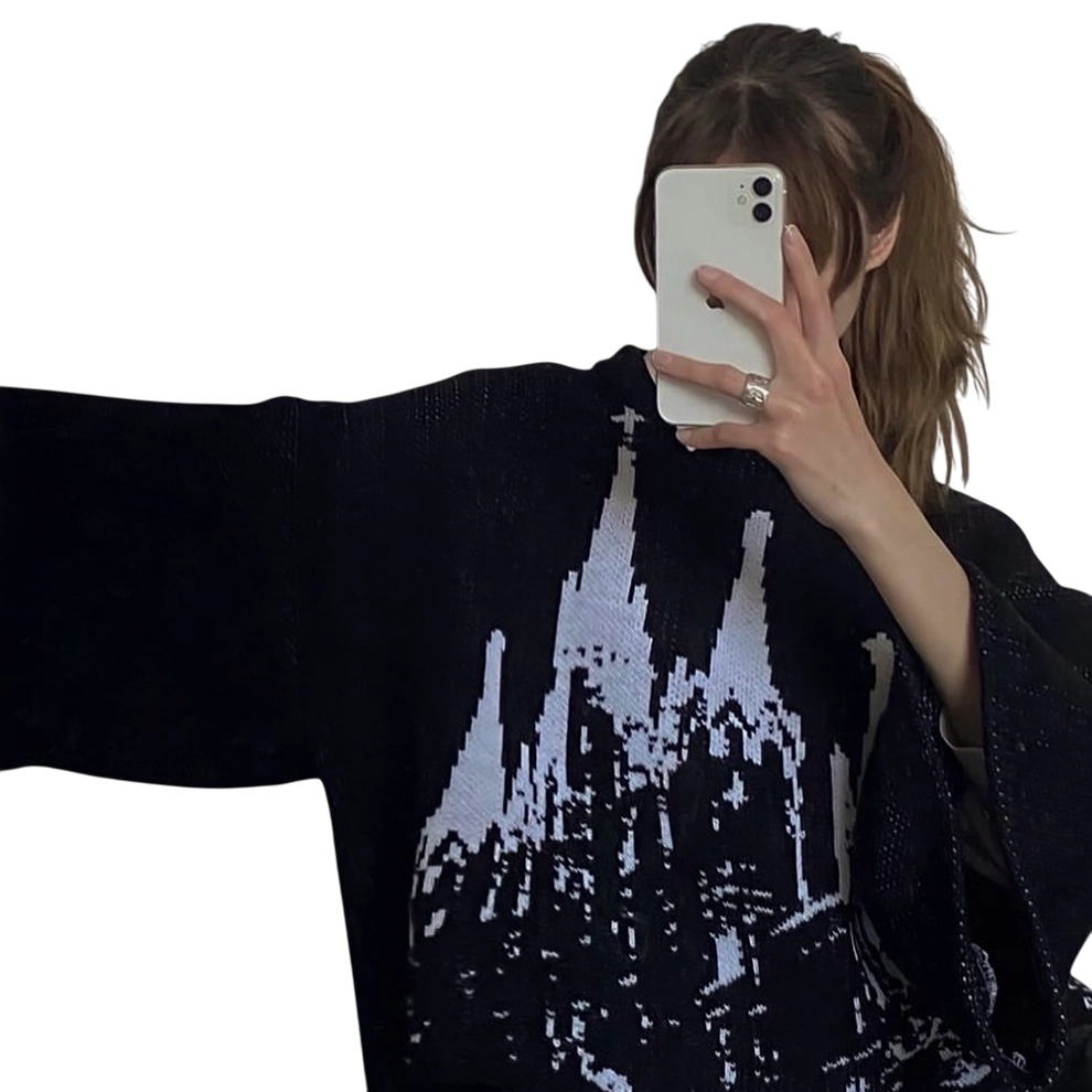 Gothic Cathedral Knit Sweater
