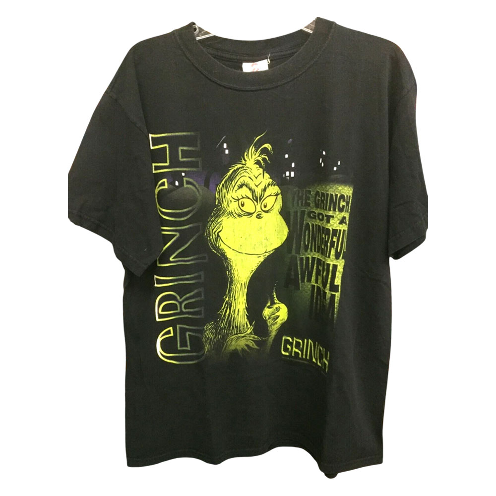 Vintage 1999 Suess Wear "Grinch Got A Wonderful Awful Idea"