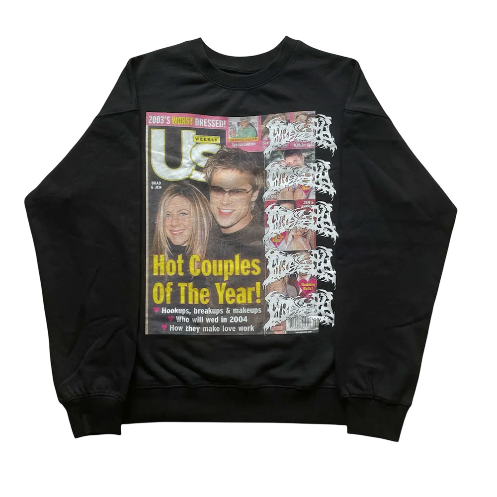 "Hot Couples Of The Year" Y2K Magazine Parody Sweatshirt