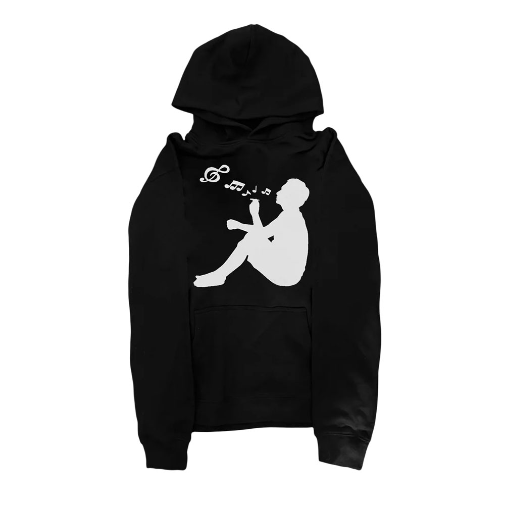 Melody Black Hoodie
